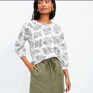 NWT Loft Safari Sweatshirt